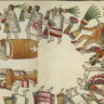 Mexican dance. Tovar Codex